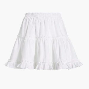 Paz Skirt - XXL White Linen Hill House Home